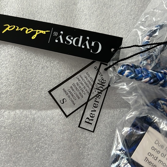 $25 - Gypsy 05 Sand Reversible triangle top - mix & match - side crochet - Picture 8 of 8